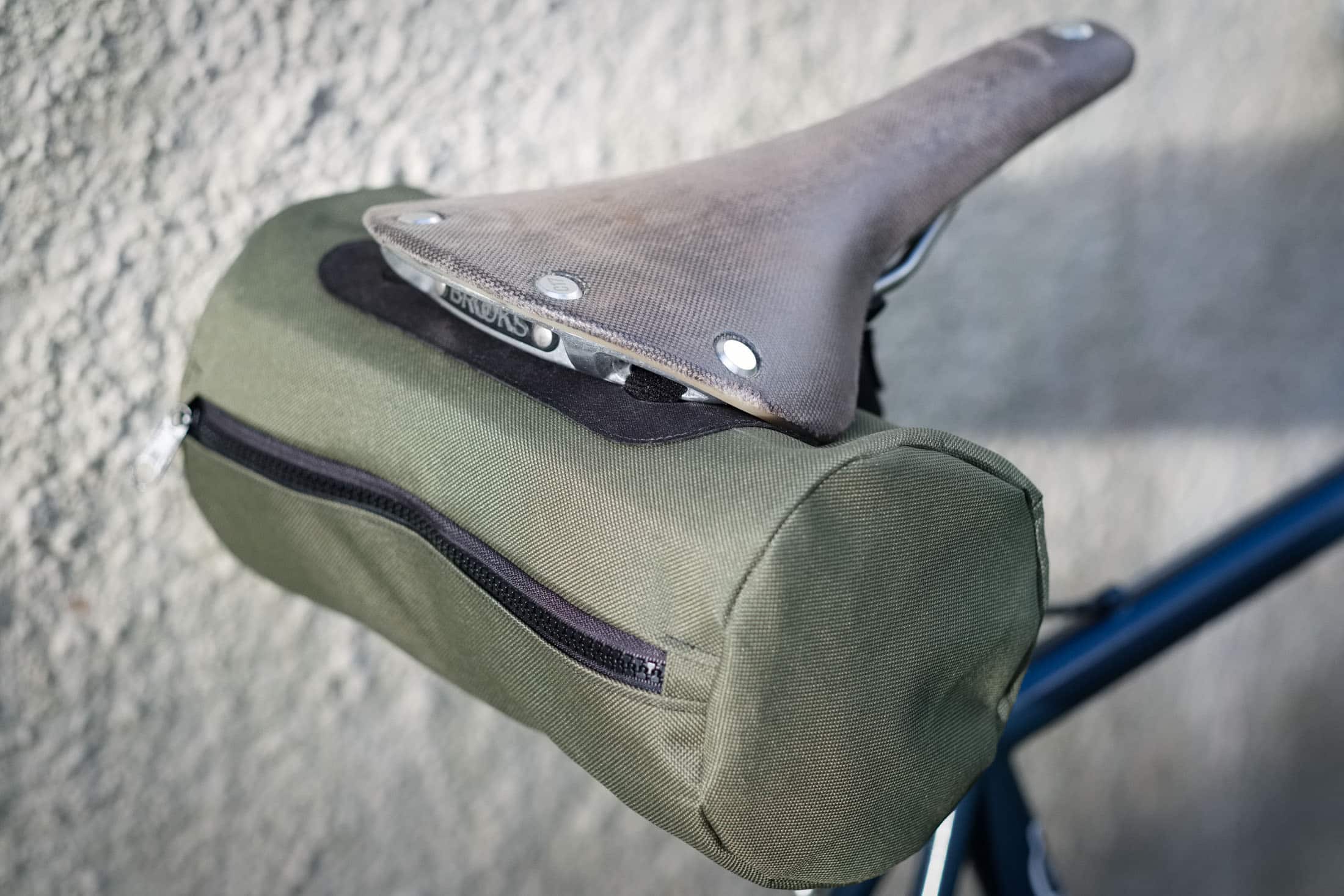 diy saddle bag bike