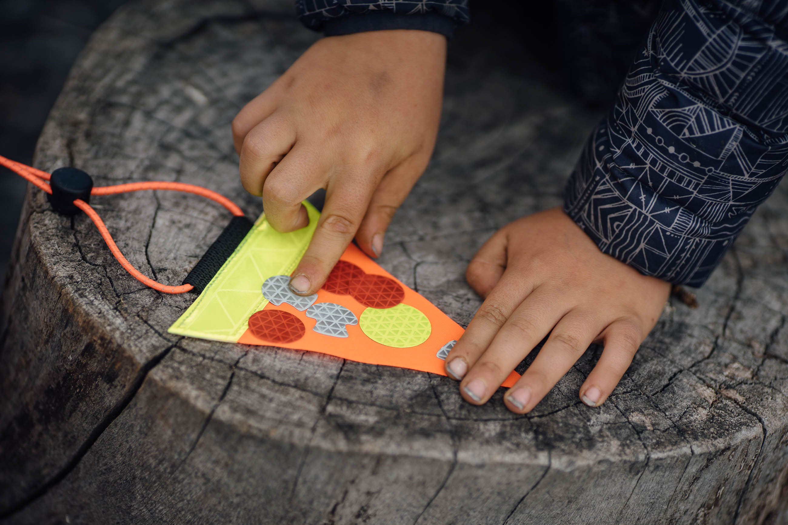 safety pizza bike reflector